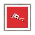 Picture of Sushi card _GroupedProduct_Square_Framed_Matted_