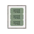 Picture of Good Times Poster _GroupedProduct_Rectangle_Portrait_Framed_Matted_