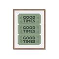 Picture of Good Times Poster _GroupedProduct_Rectangle_Portrait_Framed_Matted_