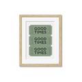 Picture of Good Times Poster _GroupedProduct_Rectangle_Portrait_Framed_Matted_