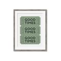Picture of Good Times Poster _GroupedProduct_Rectangle_Portrait_Framed_Matted_