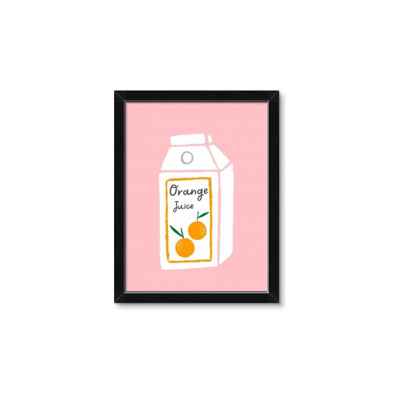 Picture of Orange Juice Poster _GroupedProduct_Rectangle_Portrait_Framed_Matted_