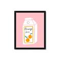 Picture of Orange Juice Poster _GroupedProduct_Rectangle_Portrait_Framed_Matted_