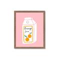 Picture of Orange Juice Poster _GroupedProduct_Rectangle_Portrait_Framed_Matted_