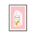 Picture of Orange Juice Poster _GroupedProduct_Rectangle_Portrait_Framed_Matted_