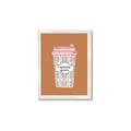 Picture of Caffeeine Queen Poster _GroupedProduct_Rectangle_Portrait_Framed_Matted_