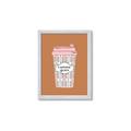 Picture of Caffeeine Queen Poster _GroupedProduct_Rectangle_Portrait_Framed_Matted_