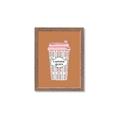 Picture of Caffeeine Queen Poster _GroupedProduct_Rectangle_Portrait_Framed_Matted_