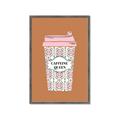 Picture of Caffeeine Queen Poster _GroupedProduct_Rectangle_Portrait_Framed_Matted_