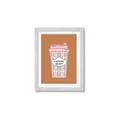 Picture of Caffeeine Queen Poster _GroupedProduct_Rectangle_Portrait_Framed_Matted_