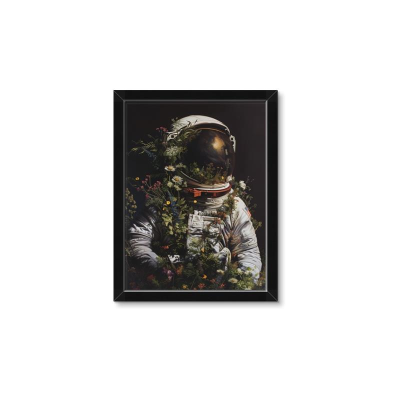 Picture of Untamed Spaceman _GroupedProduct_Rectangle_Portrait_Framed_Matted_