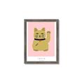 Picture of Maneki Neko – Lucky Cat _GroupedProduct_Rectangle_Portrait_Framed_Matted_