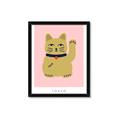 Picture of Maneki Neko – Lucky Cat _GroupedProduct_Rectangle_Portrait_Framed_Matted_