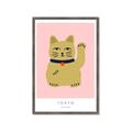 Picture of Maneki Neko – Lucky Cat _GroupedProduct_Rectangle_Portrait_Framed_Matted_