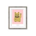 Picture of Maneki Neko – Lucky Cat _GroupedProduct_Rectangle_Portrait_Framed_Matted_