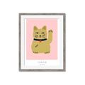Picture of Maneki Neko – Lucky Cat _GroupedProduct_Rectangle_Portrait_Framed_Matted_