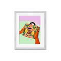 Picture of A Suitcase Full of Memories _GroupedProduct_Rectangle_Portrait_Framed_Matted_