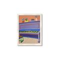 Picture of Retro Style Piano _GroupedProduct_Rectangle_Portrait_Framed_Matted_