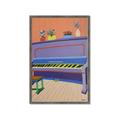 Picture of Retro Style Piano _GroupedProduct_Rectangle_Portrait_Framed_Matted_