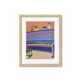 Picture of Retro Style Piano _GroupedProduct_Rectangle_Portrait_Framed_Matted_