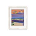 Picture of Retro Style Piano _GroupedProduct_Rectangle_Portrait_Framed_Matted_
