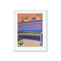 Picture of Retro Style Piano _GroupedProduct_Rectangle_Portrait_Framed_Matted_