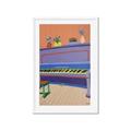 Picture of Retro Style Piano _GroupedProduct_Rectangle_Portrait_Framed_Matted_