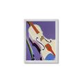 Picture of Retro Style Violin _GroupedProduct_Rectangle_Portrait_Framed_Matted_