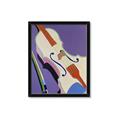 Picture of Retro Style Violin _GroupedProduct_Rectangle_Portrait_Framed_Matted_
