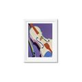 Picture of Retro Style Violin _GroupedProduct_Rectangle_Portrait_Framed_Matted_