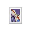 Picture of Retro Style Violin _GroupedProduct_Rectangle_Portrait_Framed_Matted_