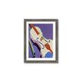 Picture of Retro Style Violin _GroupedProduct_Rectangle_Portrait_Framed_Matted_