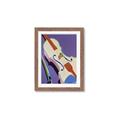 Picture of Retro Style Violin _GroupedProduct_Rectangle_Portrait_Framed_Matted_
