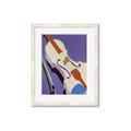 Picture of Retro Style Violin _GroupedProduct_Rectangle_Portrait_Framed_Matted_