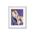 Picture of Retro Style Violin _GroupedProduct_Rectangle_Portrait_Framed_Matted_