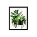 Picture of Piano watercolor Poster _GroupedProduct_Rectangle_Portrait_Framed_Matted_