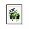Picture of Piano watercolor Poster _GroupedProduct_Rectangle_Portrait_Framed_Matted_