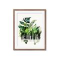 Picture of Piano watercolor Poster _GroupedProduct_Rectangle_Portrait_Framed_Matted_