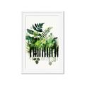 Picture of Piano watercolor Poster _GroupedProduct_Rectangle_Portrait_Framed_Matted_