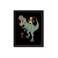Picture of Catana T-Rex _GroupedProduct_Rectangle_Portrait_Framed_Matted_