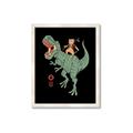 Picture of Catana T-Rex _GroupedProduct_Rectangle_Portrait_Framed_Matted_