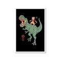 Picture of Catana T-Rex _GroupedProduct_Rectangle_Portrait_Framed_Matted_