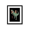 Picture of Catana T-Rex _GroupedProduct_Rectangle_Portrait_Framed_Matted_