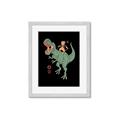 Picture of Catana T-Rex _GroupedProduct_Rectangle_Portrait_Framed_Matted_