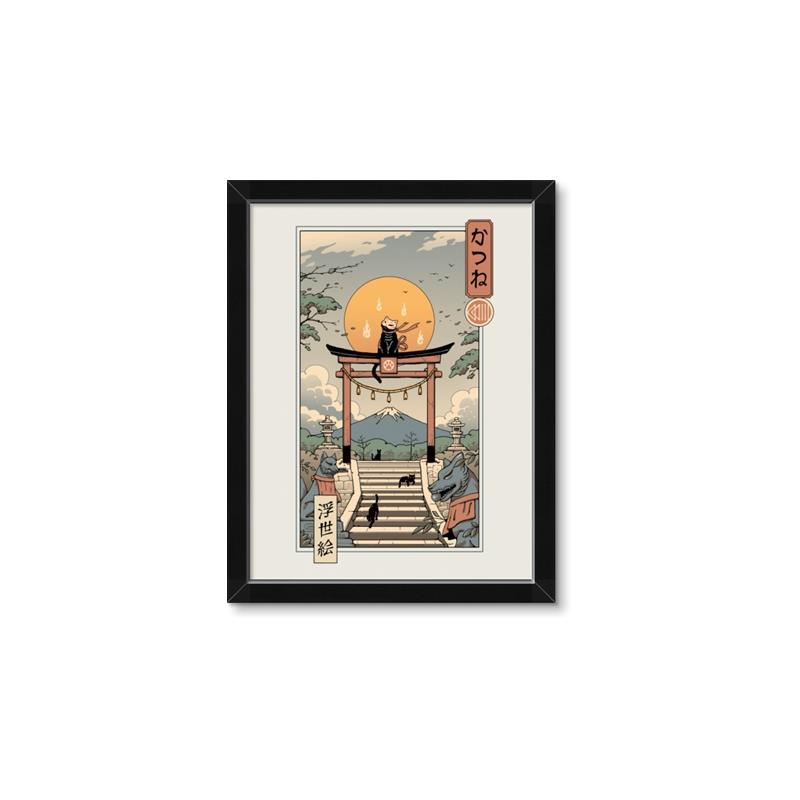 Picture of Catsune Inari _GroupedProduct_Rectangle_Portrait_Framed_Matted_
