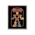 Picture of Robo Neko Cat Poster _GroupedProduct_Rectangle_Portrait_Framed_Matted_
