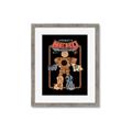Picture of Robo Neko Cat Poster _GroupedProduct_Rectangle_Portrait_Framed_Matted_