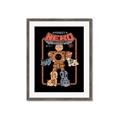 Picture of Robo Neko Cat Poster _GroupedProduct_Rectangle_Portrait_Framed_Matted_