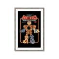 Picture of Robo Neko Cat Poster _GroupedProduct_Rectangle_Portrait_Framed_Matted_
