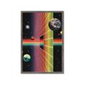 Picture of Space Rainbow Poster  _GroupedProduct_Rectangle_Portrait_Framed_Matted_